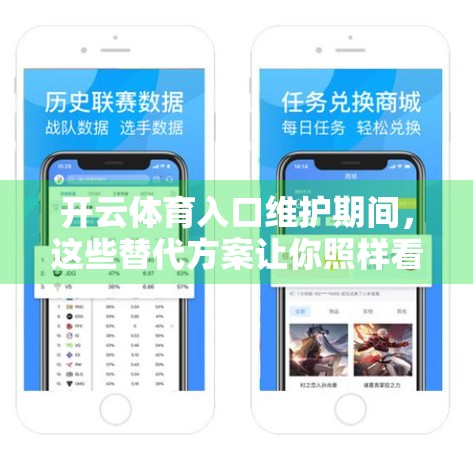 开云体育入口维护期间，这些替代方案让你照样看球不掉线！