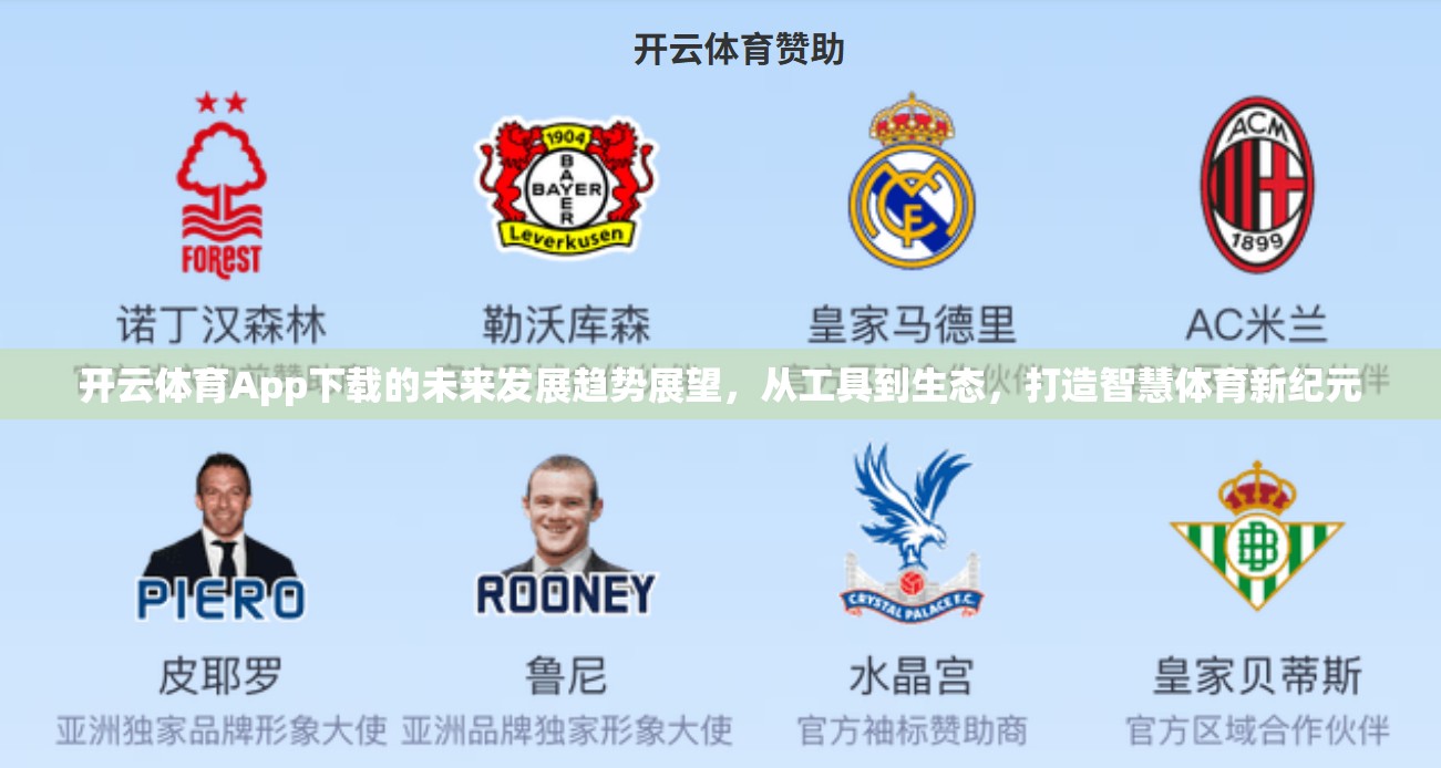 开云体育App下载的未来发展趋势展望，从工具到生态，打造智慧体育新纪元