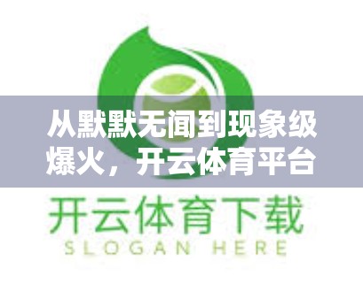从默默无闻到现象级爆火，开云体育平台赞助的成功密码解析