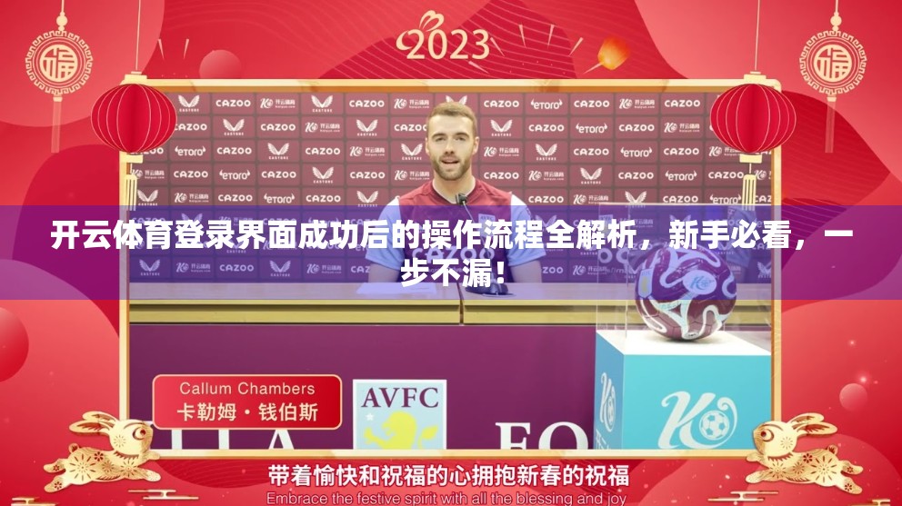 开云体育登录界面成功后的操作流程全解析，新手必看，一步不漏！