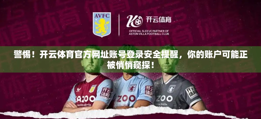 警惕！开云体育官方网址账号登录安全提醒，你的账户可能正被悄悄窥探！