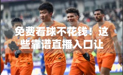 免费看球不花钱！这些靠谱直播入口让你畅享云体育赛事盛宴！