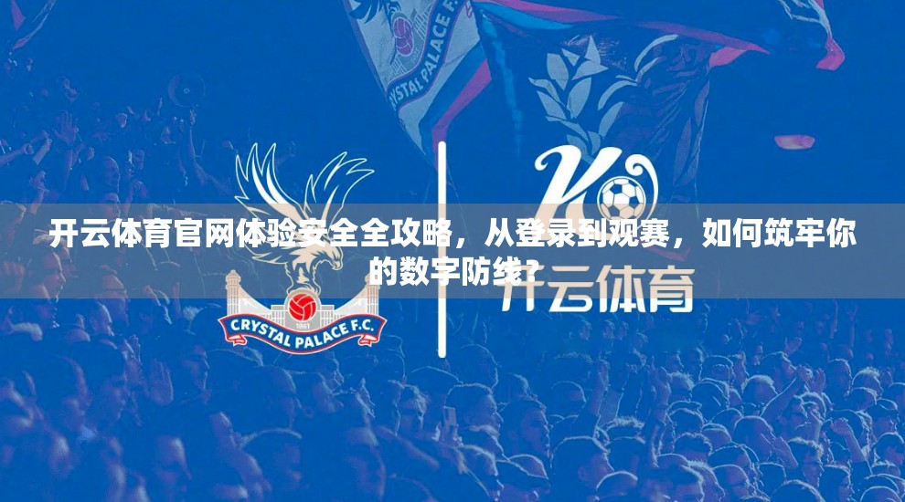 开云体育官网体验安全全攻略，从登录到观赛，如何筑牢你的数字防线？