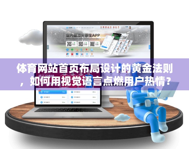 体育网站首页布局设计的黄金法则，如何用视觉语言点燃用户热情？