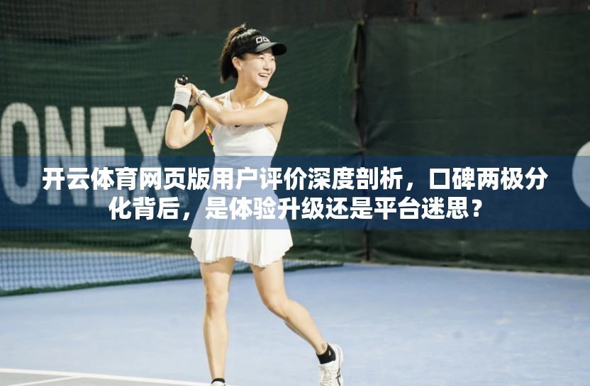 开云体育网页版用户评价深度剖析，口碑两极分化背后，是体验升级还是平台迷思？