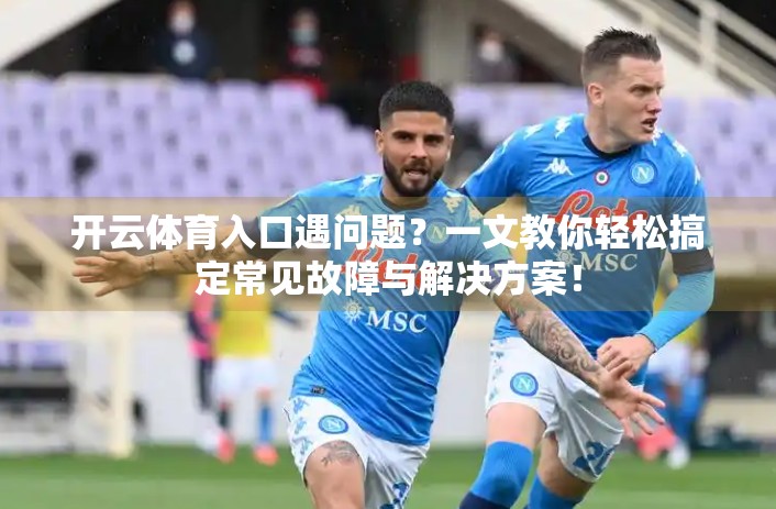 开云体育入口遇问题？一文教你轻松搞定常见故障与解决方案！